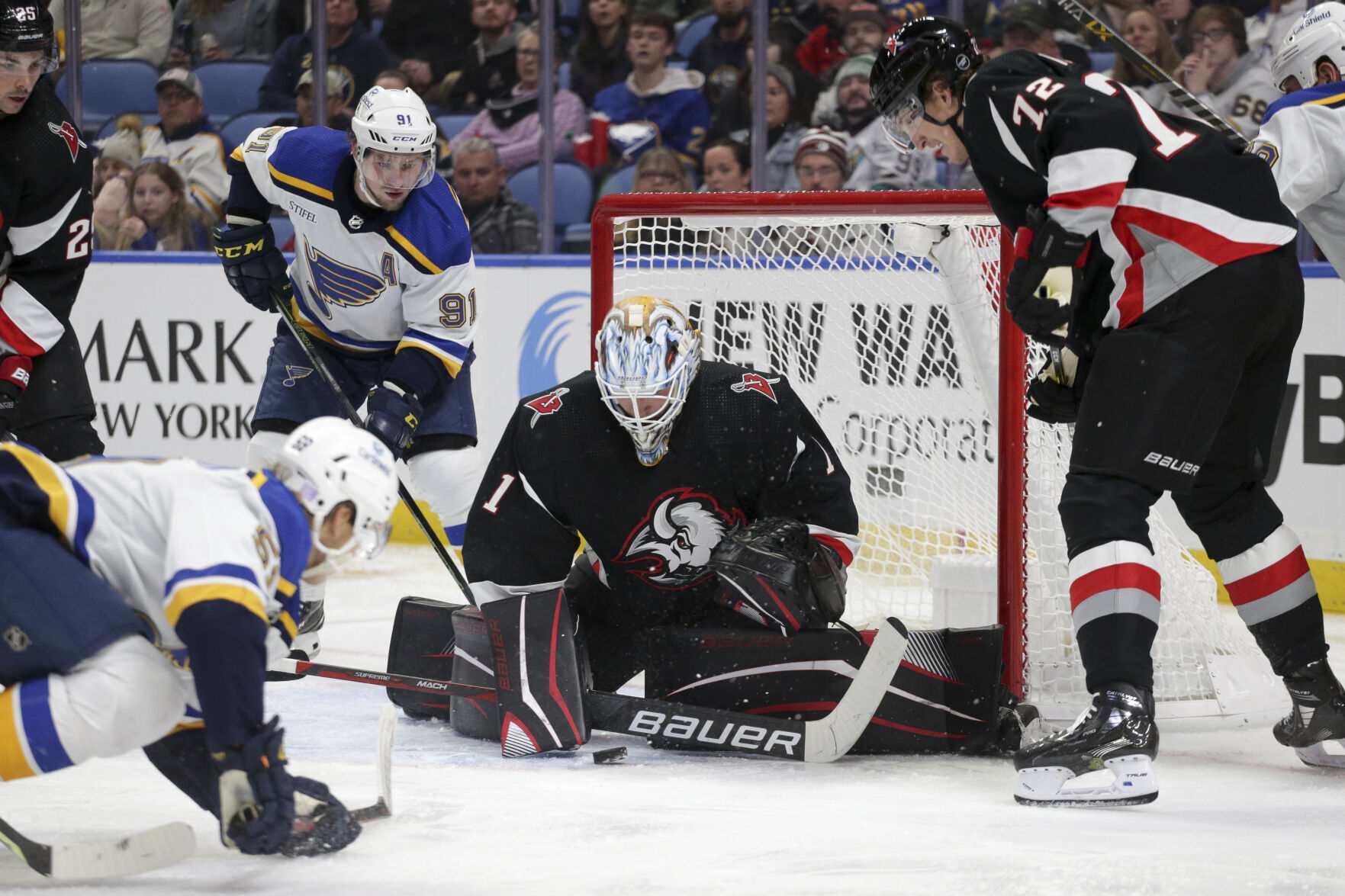 Blues Sabres Hockey